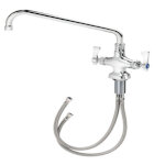 Krowne 16-312L - Royal Double Pantry Faucet, deck mount, 12