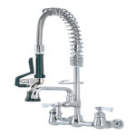 Krowne 18-706L - SpaceSaver Pre-Rinse, wall mt., 8