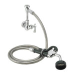 Krowne 19-101L - Royal Utility Spray Assembly, wall mt., Single Valve, 72