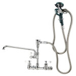 Krowne 19-112L - Royal Utility Spray with Faucet, wall mt., 8