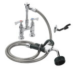 Krowne 19-204L - Royal Utility Spray Assembly, deck mount, 4