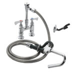 Krowne 20-204L - Royal Pot Filler Assembly, deck mt., 4