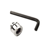 Krowne 21-547L - Swivel pre-rinse hose connector, allows spray head to turn 360°