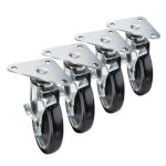 Krowne 28-161S - Large Triangle Caster, Swivel w/Lock, 5