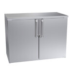 Krowne BD48-SS - Back Bar Storage Cabinet, two-section, 48