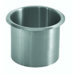 Krowne C-16 - Silver Series, Open Waste Chute (installed), fits 6-1/2