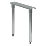 Krowne C-38 - Extra leg Set, galvanized with adjustable plastic bullet feet, for modular add on units