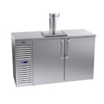 Krowne DB60-SS - Draft Beer Cooler, two-section, 60