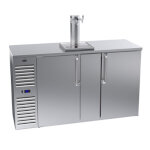 Krowne DB72 - Draft Beer Cooler, two section, 72