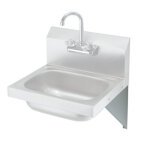 Krowne H-110 - Side Support Brackets, stainless steel, for wall mount hand sinks