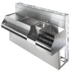 Krowne KMB - Modular Bar Die, built-in chaseways & removable panels (priced per foot)