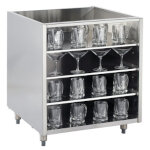 Krowne KR-G24 - Underbar Glass Storage Cabinet, 24