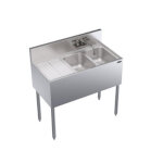 Krowne KR19-32R - Underbar Sink, 2 compart, 36