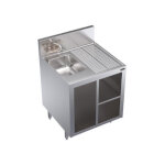 Krowne KR24-24SC-L - Underbar Waste Cabinet, cabinet base, 24