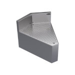 Krowne KR24-DRC45 - Underbar Corner Angle Filler, rear corner, 45° angle, (1) leg