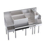 Krowne KR24-W60C-10 - Cocktail Station, blender/liquor station & drainboard, 60