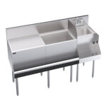 Krowne KR24-W66A-10 - Cocktail Station, blender station & drainboard, 66