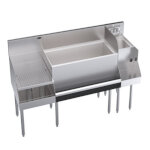 Krowne KR24-W66B-10 - Cocktail Station, blender station & recessed drainboard, 66