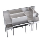 Krowne KR24-W66C-10 - Cocktail Station, blender/liquor station & drainboard, 66