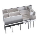 Krowne KR24-W66E-10 - Cocktail Station, blender/liquor station, 66