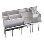 Krowne KR24-W72E-10 - Cocktail Station, blender/liquor station, 72