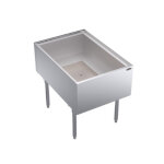 Krowne KRPT-2436-10 - Cocktail Station, pass-thru, 10-circuit cold plate