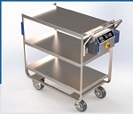 Lakeside 173670 - Utility Cart, (3) shelf, shelf size 33