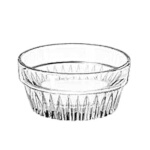 Libbey 15445 - Winchester Glass Ramekin, 1-1/2 oz. (Case of 36)