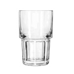 Libbey 15656 - Gibraltar Stackable Hi-Ball Glass, 9 oz. DuraTuff (Case of 36)