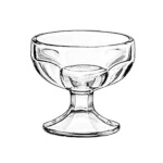 Libbey 5162 - Glass Sherbet Dish, 4-1/2 oz. (Case of 72)
