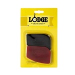 Lodge SCRAPERPK - Pan Scraper, (1) red & (1) black, durable polycarbonate (pack of 2)
