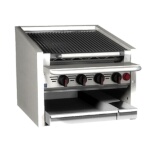 MagiKitch'n CM-RMB-672 - Countertop Charbroiler, gas, 72