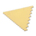 (Discontinued) Matfer 421702 - Decorating Comb, 3-5/8