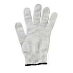 Mercer M334131X - Cut Glove, Size 1X, 10 gauge, left or right hand, white with black cuff