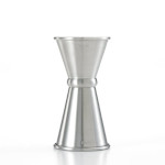 Mercer M37000 - Japanese Style Jigger, 1/2 & 3/4 oz., 18/8 stainless steel