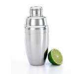 Mercer M37038 - Barfly Cocktail Shaker, 18 oz., 3-piece, heavy duty, 18/8 stainless steel