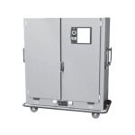Metro MBQ-150D - Heated Banquet Cabinet, 2 door, insulated, (3) remov. she