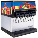 Multiplex 2706459 - CEV40 Beverage Dispenser, post-mix, (8) valves, 32-lb ice bank