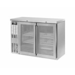 Kool-It KNB-48-2SG - Back Bar Cooler, two-section, 48-1/4