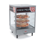 Nemco 6452-2 - Pizza Display Case, Pass Thru, 33-7/8