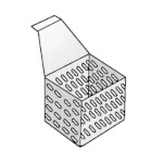 Nemco 69582 - Individual Baskets, set of 6, 4