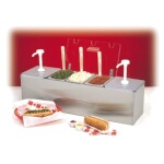 Nemco 88100-CB-1 - Condiment Station, 25.75
