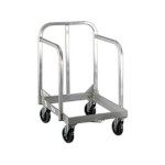 New Age 1193 - Sheet Pan Dolly, single stack, with sides & handle, 21