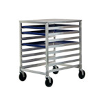 New Age 1313 - Bun Pan Rack, mobile, undercounter, end loading, slides on 3