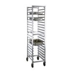 New Age 1505 - Steam Table Pan Rack, open sides, for (18) pans, end loading, 5