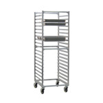 New Age 1509 - Steam Table Pan Rack, open sides, for (36) pans, side loading, 5
