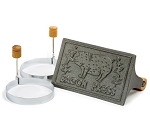 Norpro 1399 - Bacon Press & Egg Ring Set, 6.75 in.