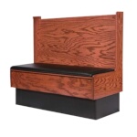 Oak Street ARST-3042-DBL-VSWB - Aristocrat Booth, 30