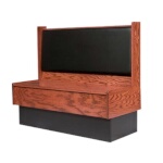 Oak Street ARST-4842-DBL-VSUB - Aristocrat Booth, 48
