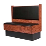 Oak Street ARST-7242-DBL-VSUB - Aristocrat Booth, 72
